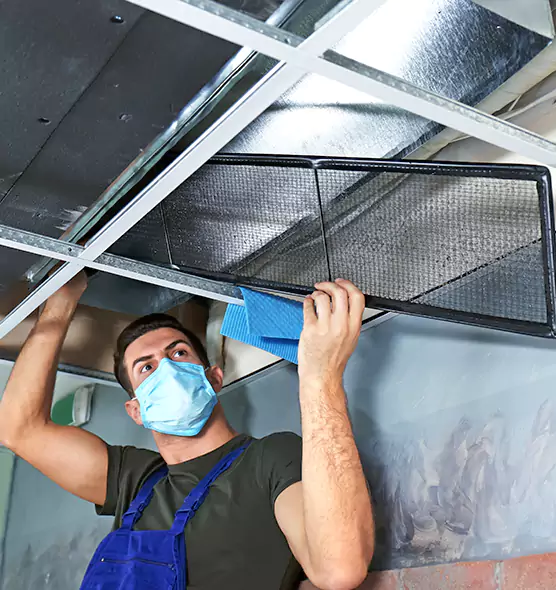 Professional Air Duct Pollen Cleaning in Marion, IL
